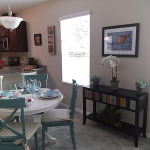 Open Sitting Area Staging